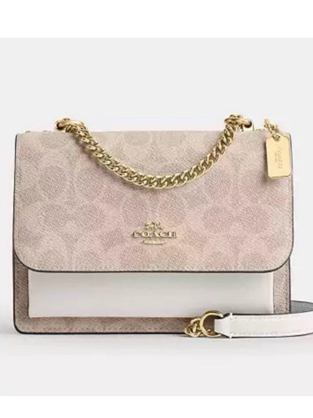 COACH MINI KLARE C9946 SIGNATURE CANVAS CROSSBODY BAG 🌟EUC🌟